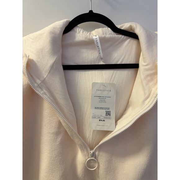 FABLETICS 🧥 Lotta Sherpa Half-Zip Jacket! Size Large. New With Tags - Picture 6 of 8